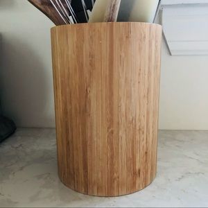 Wooden Utensil Holder {Vintage}